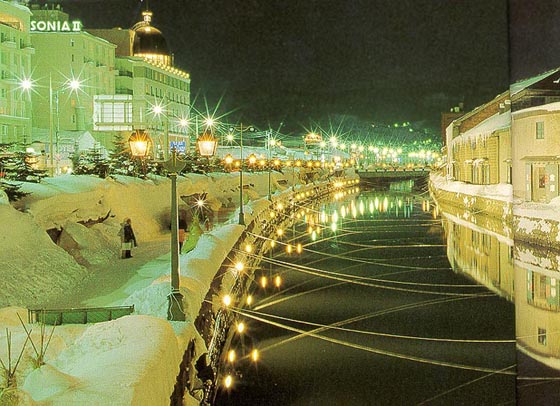 Otaru at Night